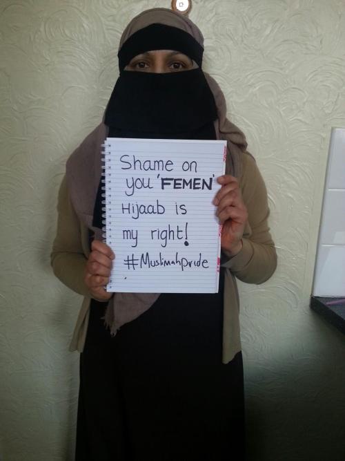 barefootgirlonthehoodofadodge:androphilia:Muslim Women Against FEMENSee, here’s the thing.  I like n