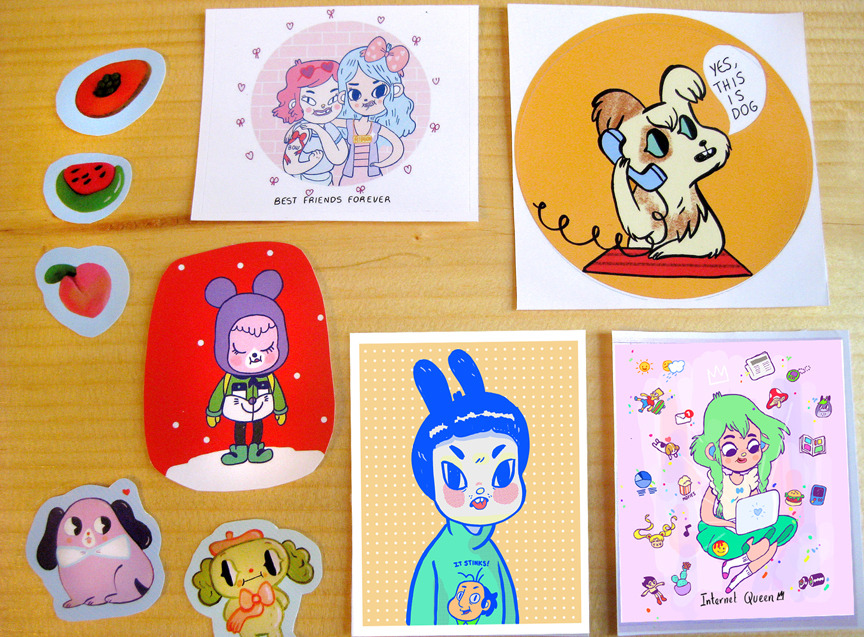 natalikoromotoart:   I just opened a new store! and to celebrate I’m having a Big