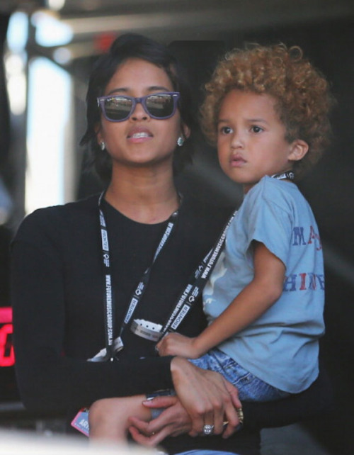 phuckindope: Helen & Pharrell’s son Rocket Williams