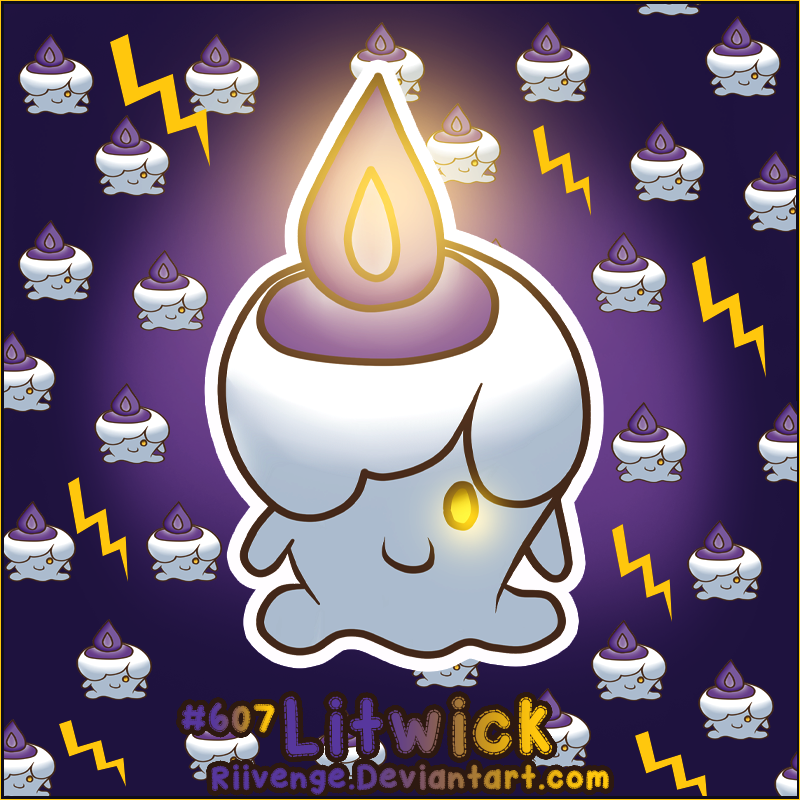 riivenge:      LITWICK - ❤ I recently came into Litwick, Lampent, and Chandelure