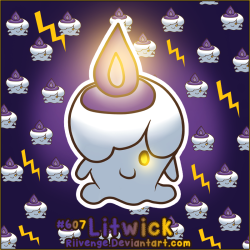 Riivenge:      Litwick - ❤ I Recently Came Into Litwick, Lampent, And Chandelure