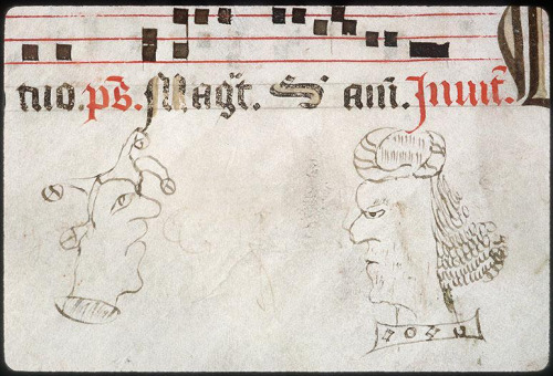 Serious fun You have seen your share of funny images from medieval times in this blog. When you brow