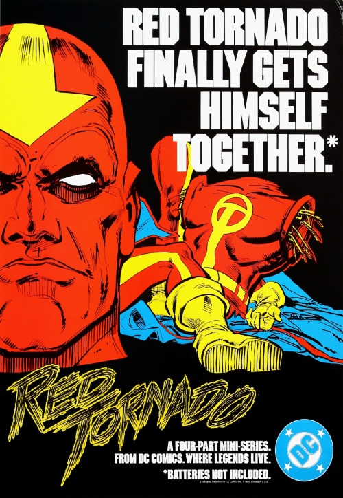 Red Tornado mini-seriesIn 1983, Kurt Busiek was still relatively new to writing for the comic book i