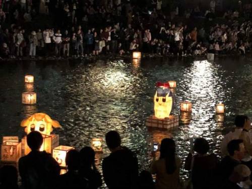 nightfuryqueen: So, during the recent Kanazawa Hyakumangoku Festival, someone made two lanterns, one depicting Popuko and the other Pipimi, wich got quite the spotlight  Look at them go Together  Unstoppable And then, in a dramatic turn of events, one