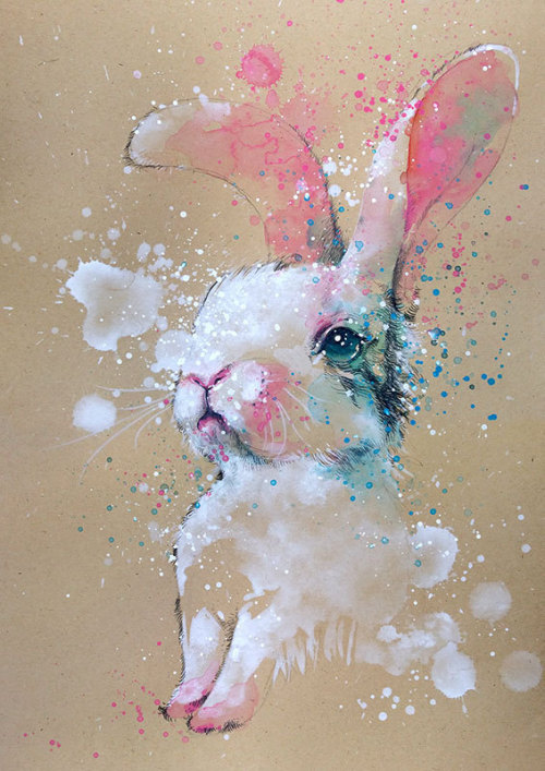 designwrld:         VIBRANT WATERCOLOR ANIMAL PAINTINGS BY TILEN TI See more on designwrld.com