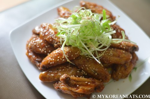 Sweet Soy Garlic Fried Chicken @ Home ^^www.facebook.com/mykoreaneats