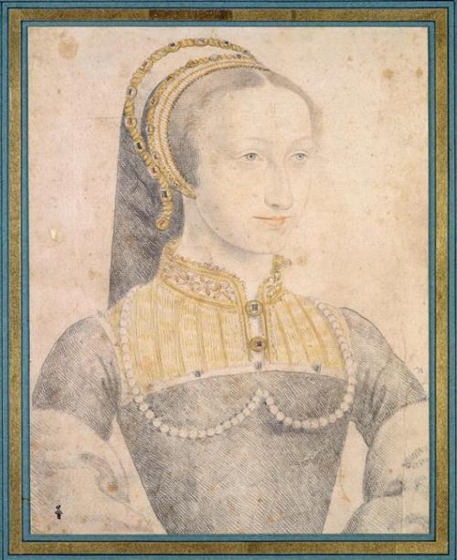 Jeanne d'Albret, Queen of Navarre by Francois Clouet, c. 1548