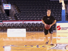 survivethefeels: bo horvat makes half-court shot + max domi cannot believe it.