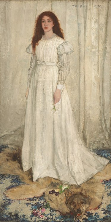 Symphony in White, No. 1 (The White Girl), James McNeill Whistler, 1862