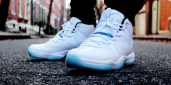 solelovenyc:  Air Jordan 11 “Legend Blue”SlamOnline