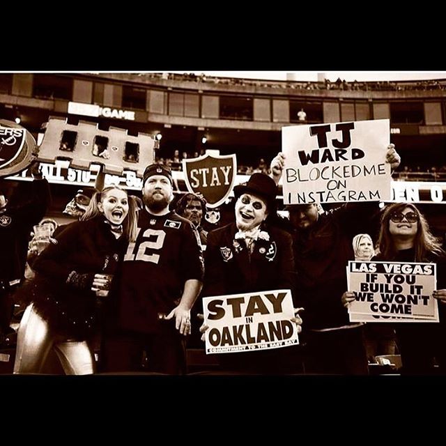 #raiders #raidernation #lasvegas #ifyoubuilditwewontcome #stay