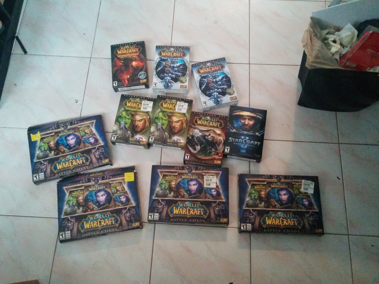 You could say I kept Blizzard in business single-handedly throughout their darkest