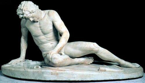 Smugglerius and Galata Morente (The Dying Galatian). The original cast was made in 1776 under the di