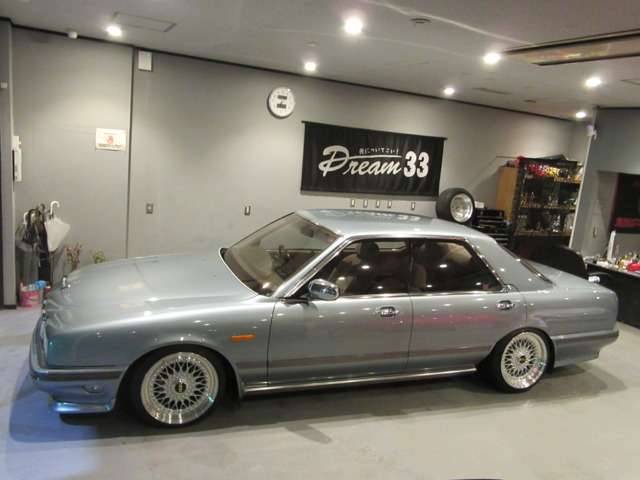 Y31 Nissan Cima. Wheels are BBS RS. Motor is a VG30DET