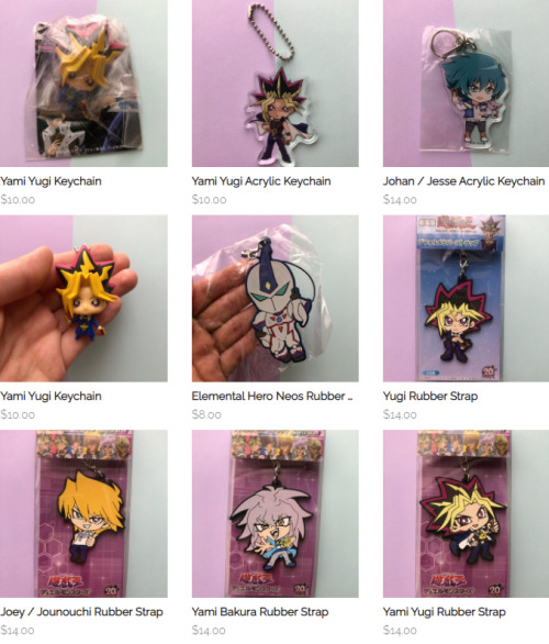 yugimoto:I just listed some yugioh merch over on storenvy if anyone’s interested! 