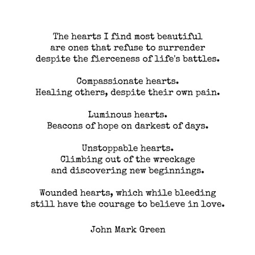 JOHN MARK GREEN * poetry *