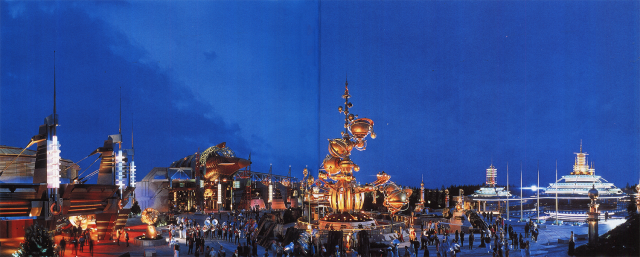 Building a Dream The Art of Disney Architecture, 1996 Discoveryland in Disneyland Paris