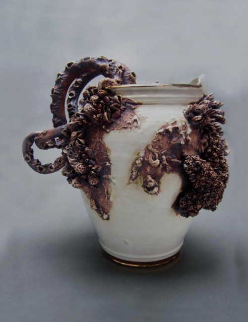 yourroyalpenis: fancyadance: Mary O’ Malley Ceramics more Davy Jones’ tea set.