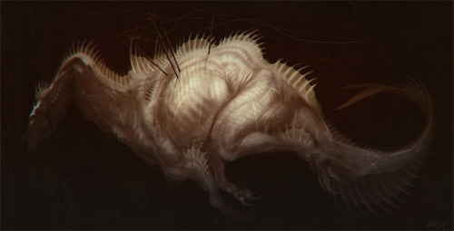 yomo7:Phenomenal, macabre monster art by Naomi Chen 