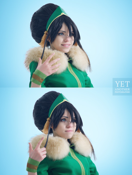 tophwei:  My winter Toph original ^^ i dont have fantasy, so… maybe its not cool costume =D But.. Toph in Russia XD [DEVIANTART] [TWITTER] [FACEBOOK] 