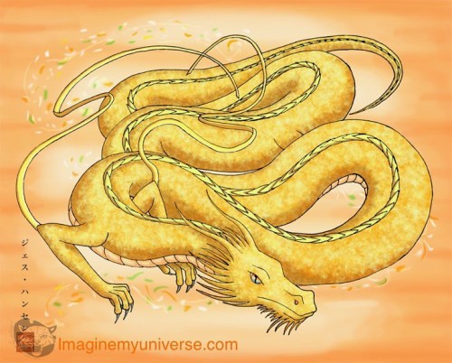 “Power of Regeneration” features the Yellow Dragon. The yellow dragon represents the Emperor and the