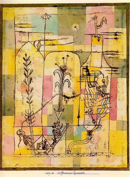 Tale of Hoffmann, Paul Klee, 1925