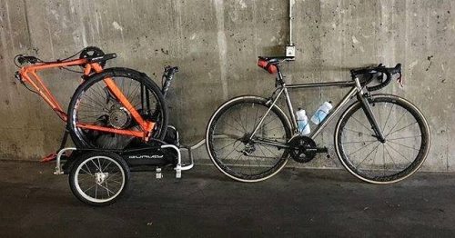 brodiebikes: #Titanium race machine? You bet! Multi-purpose traler-towing haul vehicle? But of cours