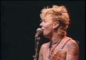 sexy-presley-in-leather:  I Fought The Law 1989 