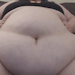 hazeleyesbbw:3 minutes of fat chat and playing with my big belly, just posted🥵OF