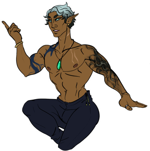 Meidithas, an alchemist/necromancer for the king. He does not like to sleep for various reasons..&nb
