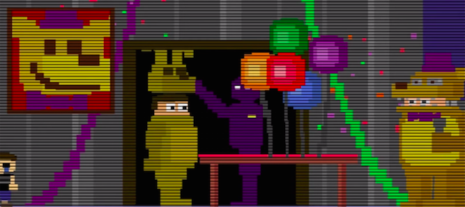 FNAF 4 minigame (rare alternate sequence??)