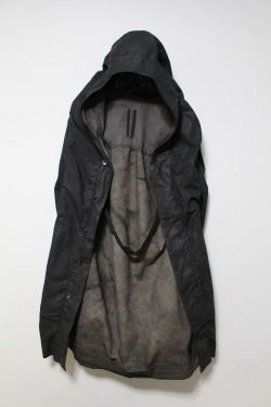 analogue-underground:  RICK OWENS DRKSHDW WAXED PARKA 