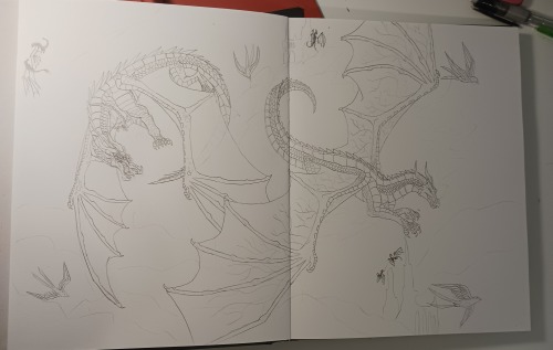 Re-draw Of Escaping Peril Cover! I Think It Destroyed The Quality Rip. Please Give Me Things To Draw