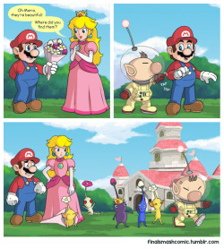 finalsmashcomic: Hand-Pikked Happy Valentine’s, everybody! (No, I don’t know how they fit in there either!) 