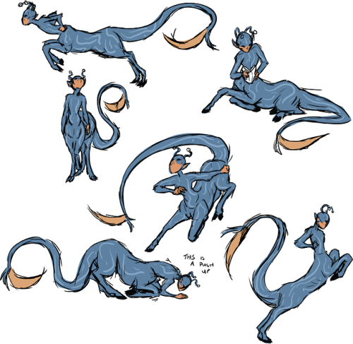 foldingfittedsheets:Spent today doodling andalites! I’ve been reading a lot of Animorphs latel