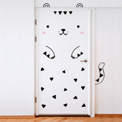 laughingsquid:  Cute Decals That Transform