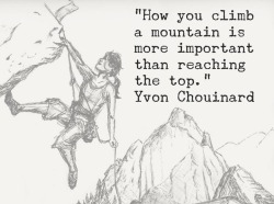 Just listened to an interesting podcast with Yvon Chouinard, the founder of Patagonia clothing and equipment company. He built the company by creating products he’d like to use himself and growing the company slowly. Look up the interview “Patagonia Founder, How I Built This” #sketchbook #inspirationalquotes