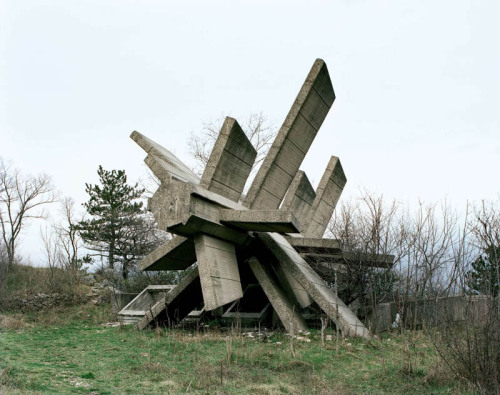 snotty-gobble:  Forgotten Monuments of the Former Yugoslavia Commissioned by former Yugoslavian pres