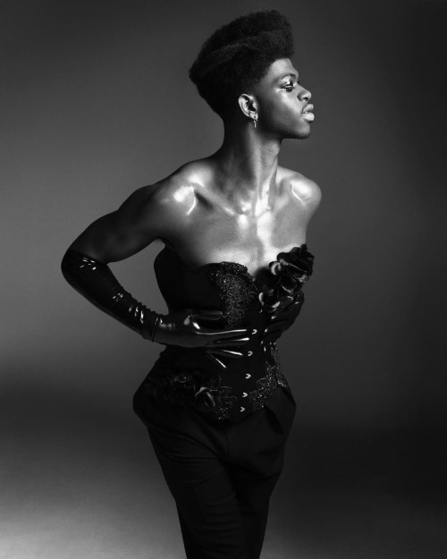 Lil Nas X Covers LUomo Vogue, July 2021