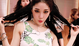 chunghas: female idol + era: chungha + whatta man for @tippabo