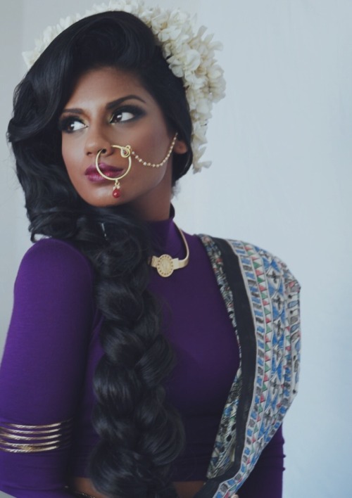 ravbbeautyconcepts: The Monochromatic Bride Hair &amp; Makeup: Rav Brar Photo/Styling: Kaashni B