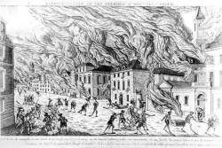 workingclasshistory:On this day, 6 April 1712, the first major slave rebellion in North America took place in New York. The slaves set fire to a building near Broadway and, as the colonists tried to put out the blaze, the slaves attacked them with guns,