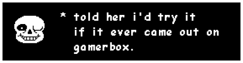 Asking Sans About The Gamer Treaty.