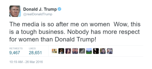 MESSAGE TO HUMAN PIECE OF SH*T DONALD TRUMP:The Worst Things Donald Trump Has Said About WomenTrump 