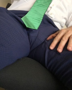 stmax51:  Horned up at the office.  Getting some air.  http://dadsmakeboys.tumblr.com/