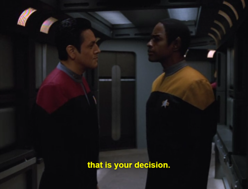 magificantamericandonger: captainsblogsupplemental: Tuvok was the saltiest little shit in the entire