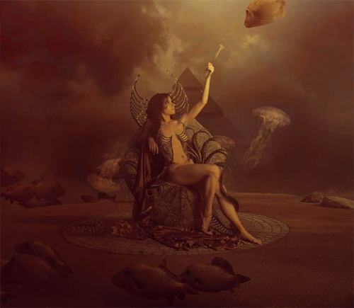 asylum-art:																					 			   	 		 						 							 					The dreamlike and surreal world of Amandine van RayA selection of beautiful creations of Estonian photographer Amandine Van Ray, who leads us into her dreamlike and surreal world through