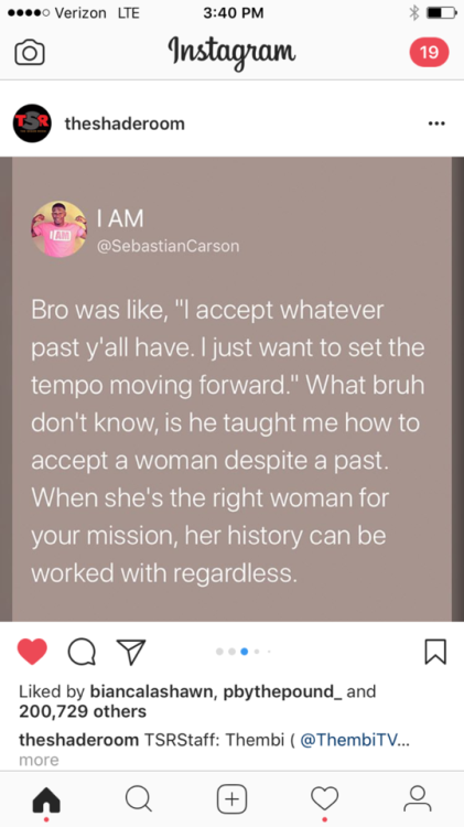 luvallstuff:  maureenblake:  kimreesesdaughter:  This is really worth a read. Some of you need to see this.  It’s great that he came to his senses, but this should’ve been common sense.  Tbh…. I’m not going to applaud a grown nigga who just learned