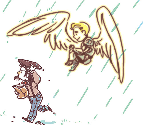 Angel! Doodles…