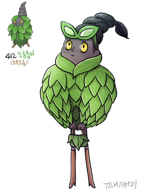 Pokemon Humanization412. Burmy 413. Wormadam 414. Mothim tamtamdi.com